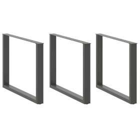 Patas para mesa de comedor en forma de U (3 unidades)
