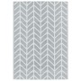 Alfombra exterior ARAKIL PP gris 140x200 cm