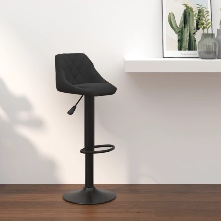 Küchenhocker aus schwarzem Samt von vidaXL, Küchenhocker - Ref: Foro24-335335, Preis: 87,86 €, Rabatt: %