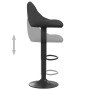 Küchenhocker aus schwarzem Samt von vidaXL, Küchenhocker - Ref: Foro24-335335, Preis: 87,86 €, Rabatt: %