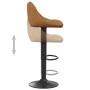 Küchenhocker 2 Einheiten brauner Samt von vidaXL, Küchenhocker - Ref: Foro24-335347, Preis: 144,44 €, Rabatt: %