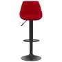 Küchenhocker 2 Einheiten aus weinrotem Samt von vidaXL, Küchenhocker - Ref: Foro24-335355, Preis: 140,06 €, Rabatt: %