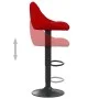 Küchenhocker 2 Einheiten aus weinrotem Samt von vidaXL, Küchenhocker - Ref: Foro24-335355, Preis: 140,06 €, Rabatt: %