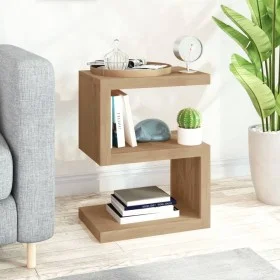Solid teak wood side table 45x30x60 cm by vidaXL, Side tables - Ref: Foro24-340749, Price: 96,63 €, Discount: %