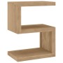 Solid teak wood side table 45x30x60 cm by vidaXL, Side tables - Ref: Foro24-340749, Price: 94,53 €, Discount: %