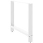 Patas para mesa de comedor blancas (2 unidades, 90 x 72-73 cm