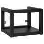 Black iron suspended washbasin structure 40x38x31 cm by vidaXL, bathroom vanities - Ref: Foro24-338493, Price: 65,17 €, Disco...