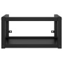 Estructura de lavabo suspendido hierro negro 40x38x31 cm
