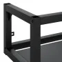 Black iron suspended washbasin structure 40x38x31 cm by vidaXL, bathroom vanities - Ref: Foro24-338493, Price: 63,62 €, Disco...