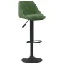 Taburetes de cocina 2 unidades terciopelo verde oscuro de vidaXL, Taburetes de cocina - Ref: Foro24-335352, Precio: 139,38 €,...