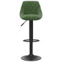 Küchenhocker 2 Einheiten dunkelgrüner Samt von vidaXL, Küchenhocker - Ref: Foro24-335352, Preis: 142,02 €, Rabatt: %