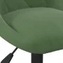 Taburetes de cocina 2 unidades terciopelo verde oscuro de vidaXL, Taburetes de cocina - Ref: Foro24-335352, Precio: 139,38 €,...