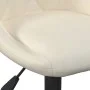 Küchenhocker 2 Einheiten cremefarbener Samt von vidaXL, Küchenhocker - Ref: Foro24-335348, Preis: 139,16 €, Rabatt: %