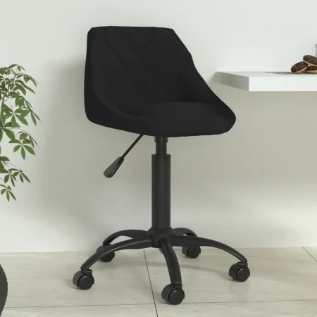 Esszimmerstuhl aus schwarzem Samt von vidaXL, Essstühle - Ref: Foro24-335357, Preis: 89,84 €, Rabatt: %