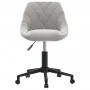 Drehbarer Bürostuhl aus hellgrauem Samt von vidaXL, Bürostühle - Ref: Foro24-335484, Preis: 94,07 €, Rabatt: %