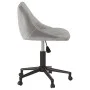 Drehbarer Bürostuhl aus hellgrauem Samt von vidaXL, Bürostühle - Ref: Foro24-335484, Preis: 94,07 €, Rabatt: %