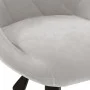 Light Gray Velvet Swivel Office Chair by vidaXL, Office chairs - Ref: Foro24-335484, Price: 94,25 €, Discount: %