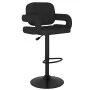 Kitchen stools 2 units black fabric by vidaXL, Kitchen stools - Ref: Foro24-335623, Price: 192,08 €, Discount: %