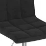 Drehbare Esszimmerstühle, 2 Stück, schwarzer Samt von vidaXL, Essstühle - Ref: Foro24-335738, Preis: 142,44 €, Rabatt: %