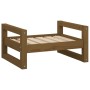 Hundebett aus massivem Kiefernholz, honigbraun, 55,5x45,5x28 cm von vidaXL, Betten für Hunde - Ref: Foro24-821470, Preis: 35,...