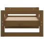 Hundebett aus massivem Kiefernholz, honigbraun, 55,5x45,5x28 cm von vidaXL, Betten für Hunde - Ref: Foro24-821470, Preis: 35,...
