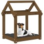 Solid pine wood dog bed honey brown 61x50x70 cm by vidaXL, Beds for dogs - Ref: Foro24-822200, Price: 40,70 €, Discount: %