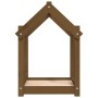 Solid pine wood dog bed honey brown 61x50x70 cm by vidaXL, Beds for dogs - Ref: Foro24-822200, Price: 40,70 €, Discount: %
