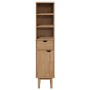 Mueble de baño OTTA madera maciza de pino 35x30x159 cm