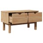 Banco de recibidor OTTA madera maciza de pino 80x40x45 cm