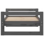 Bett für Hunde aus massiver Kiefer in Grau, 65,5x50,5x28 cm. von vidaXL, Betten für Hunde - Ref: Foro24-821474, Preis: 40,85 ...