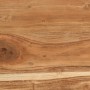 Mesa consola madera maciza de acacia 110x42x76 cm