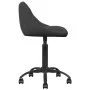 Bürostuhl aus schwarzem Samt von vidaXL, Bürostühle - Ref: Foro24-3088843, Preis: 89,84 €, Rabatt: %