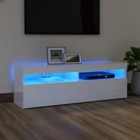TV cabinet with bright white LED lights 120x35x40 cm by vidaXL, TV Furniture - Ref: Foro24-804379, Price: 100,44 €, Discount: %