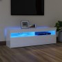 TV-Schrank mit strahlend weißen LED-Leuchten 120x35x40 cm von vidaXL, TV-Möbel - Ref: Foro24-804379, Preis: 101,82 €, Rabatt: %