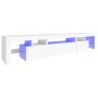 TV-Schrank mit LED-Leuchten weiß 215x36,5x40 cm von vidaXL, TV-Möbel - Ref: Foro24-3152794, Preis: 153,28 €, Rabatt: %
