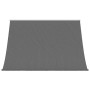 Toldo retráctil de tela y acero gris antracita 250x150 cm