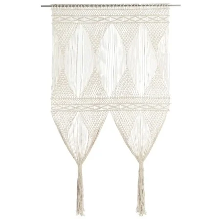 Macrame cotton curtain 140x240 cm by vidaXL, Curtains and curtains - Ref: Foro24-323978, Price: 46,42 €, Discount: %
