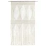 Macrame cotton curtain 140x240 cm by vidaXL, Curtains and curtains - Ref: Foro24-323978, Price: 46,42 €, Discount: %