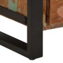 Cómoda de madera maciza reciclada multicolor 40x40x75 cm