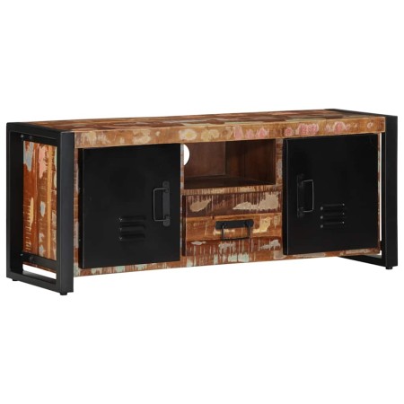 Mueble de TV madera maciza reciclada 100x30x40 cm en Muebles TV | Comprar online en Foro24