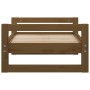 Cama para perros madera maciza pino marrón miel 65,5x50,5x28 cm de vidaXL, Camas para perros - Ref: Foro24-821475, Precio: 40...