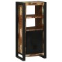 Gabinete de Baño con estante Marrón Madera maciza recuperada