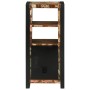 Gabinete de Baño con estante Marrón Madera maciza recuperada