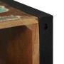 Gabinete de Baño con estante Marrón Madera maciza recuperada