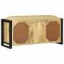 Banco Marrón 100 x 35 x 50 cm Madera maciza de Mango