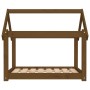 Hundebett aus massivem Kiefernholz, honigbraun, 81 x 60 x 70 cm von vidaXL, Betten für Hunde - Ref: Foro24-822210, Preis: 51,...