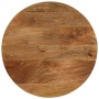 Tablero de mesa redondo madera maciza de mango Ø 40x2,5 cm