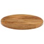 Tablero de mesa redondo madera maciza de mango Ø 40x2,5 cm