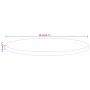 Tablero de mesa redondo madera maciza de mango Ø 40x2,5 cm