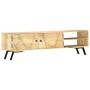 Mueble de TV madera maciza de mango 140x30x40 cm de vidaXL, Muebles TV - Ref: Foro24-286152, Precio: 202,05 €, Descuento: %